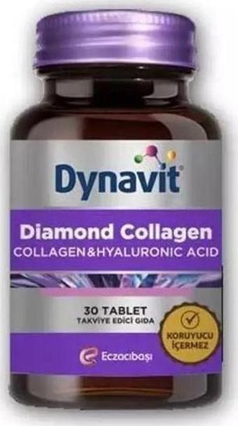 Dynavit Diamond Collagen Hyaluronic Acid 30 Tablet