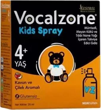 Vocalzone Kids Boğaz Spreyi 20 Ml