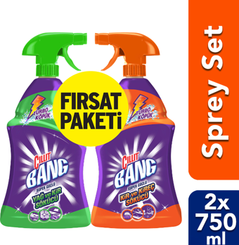 Cillit Bang Banyo ve Mutfak Temizleyici 750+750 ML