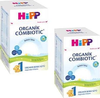 Hipp 1 Organik Combiotic Bebek Sütü 800 gr 2'li