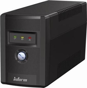 İnform Guardian 1000VA LED 2X12V/7AH Line interactive Kesintisiz Güç Kaynağı Ups