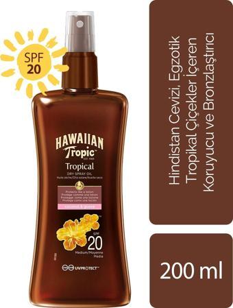 Hawaiian Tropic Protectıve Carrot Oıl Spf20 200ml