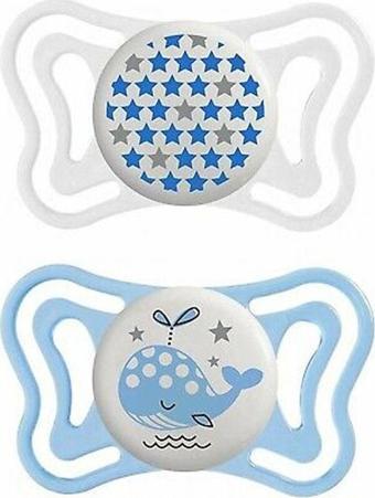 Chicco Physio Light Gece Parlayan Silikon Emzik 2'li 2-6 Ay