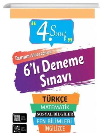 Ata Yayınları 4. Sınıf 6 Deneme Sınavı - Ata Yayıncılık