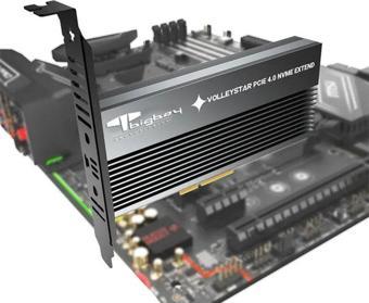 Bigboy PCIe 4.0 x4 M.2 x4 Soğutuculu 1xNVMe Çevirici Ünite