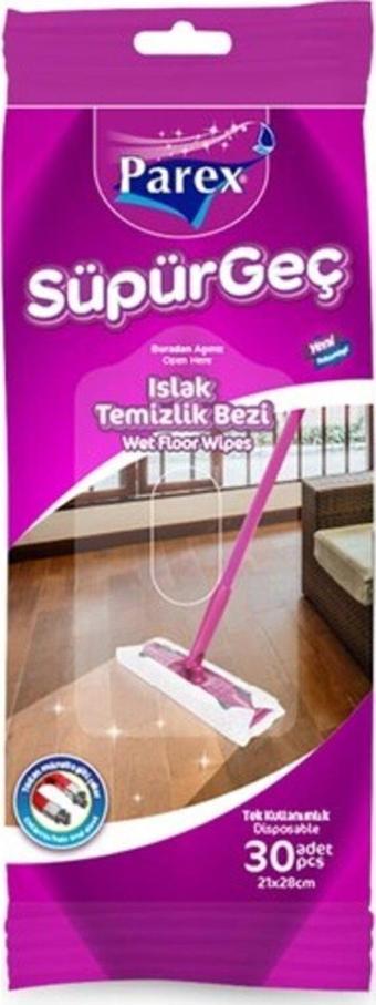 Parex Süpürgeç Islak Temizlik Bezi