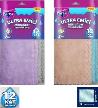 Parex Ultra Emici Mikrofiber Bez 2'Li