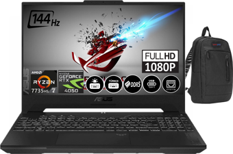 ASUS TUF GAMING A157735HS 32gb DDR5 2tb SSD 6GB RTX4050 15.6inç FHD IPS 144Hz WIN11Home LP05315+ZettaÇanta