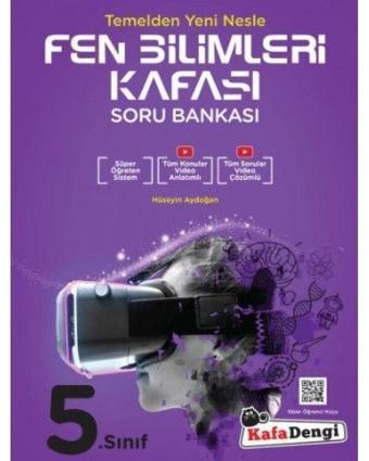 Kafa Dengi 5. Sınıf Fen Bilimleri Kafası Soru Bankası - Kafa Dengi