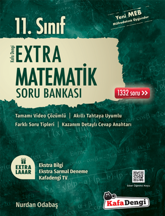 Kafa Dengi 11. Sınıf Matematik Extra Soru Bankası - Kafa Dengi