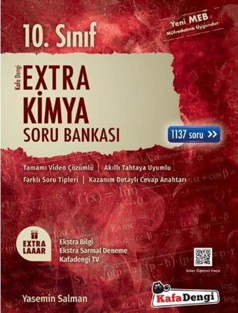 Kafa Dengi Yayınları 10. Sınıf Kimya Extra Soru Bankası - Kafa Dengi