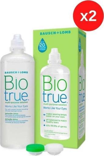 Biotrue Lens Solüsyonu 300 ml x 2 - 2'li Fırsat Paketi