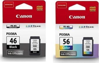 Canon Pg-46 Ve Cl-56 Pixma E404 Kartuş Seti