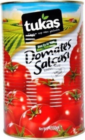 Tukaş Domates Salçası teneke 4350 gr