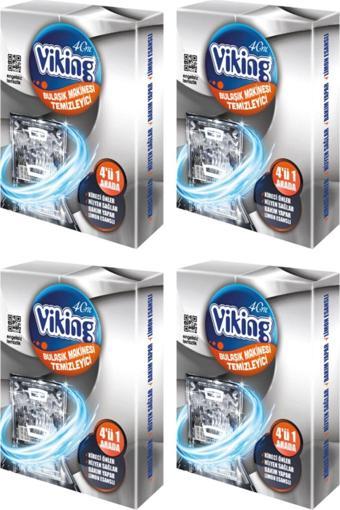 Viking 4 Adet Bulaşık Makinesi Temizleyici 50 Gr