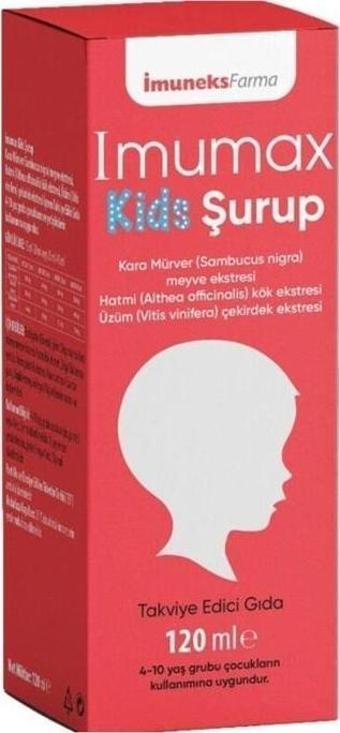 Imuneks İmumax Kids Şurup 120 ml