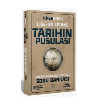 CBA Akademi 2024 KPSS Lise Ön Lisans Tarihin Pusulası Soru Bankası Çözümlü - İsmail Adıgüzel CBA Yayınları