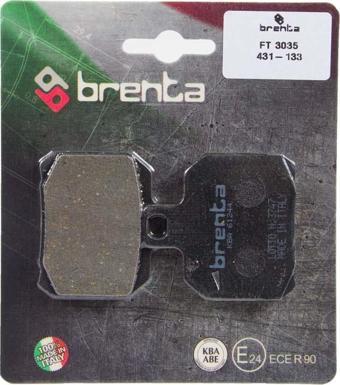 Brenta 431-133 2021-2022 Ducati Panigale V4 SP Uyumlu Arka Fren Balatası Organik Balata