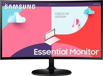 Samsung LS27C362EAUXUF 27" Full Hd 4Ms / 75Hz Freesync Kavisli Curved Essential Monitör