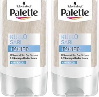 Palette Küllü Sarı Toner X 2 Adet