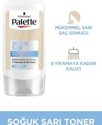 Palette Toner Soğuk Sarı Blonder