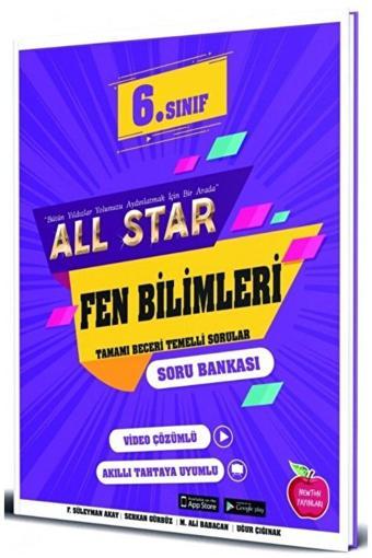 Newton 6. Sınıf All Star Fen Soru - Newton Yayınları