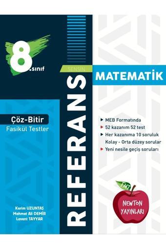 Newton 8. Sınıf Referans Matematik Fasikül - Newton Yayınları