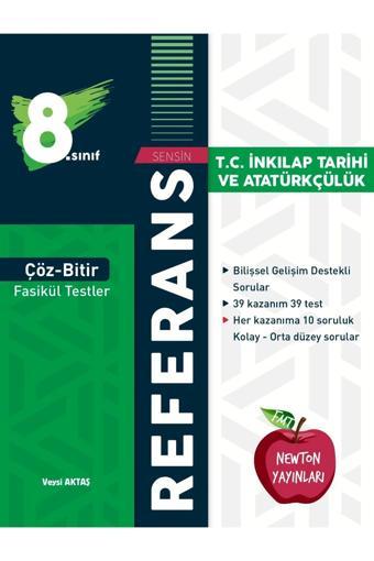 Newton 8. Sınıf Referans T.C İnkılap Fasikül - Newton Yayınları