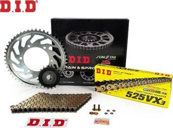 Did-Sunstar 2000-2007 Honda XL 650 Transalp Uyumlu Zincir Dişli Set Gold (Sarı) Renk