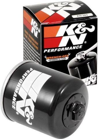 K&N KN-303 2007-2023 Kawasaki KLE 650 Versys Uyumlu Yağ Filtresi