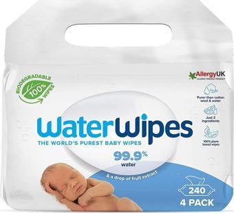 WaterWipes BIO Islak Mendil 4 x 60 Yaprak