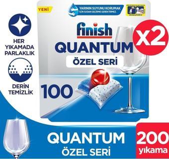 Finish Quantum Özel Seri 200 Kapsül Bulaşık Makinesi Deterjanı Tableti