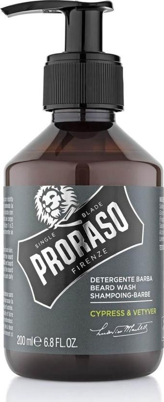 Proraso Sakal Şampuanı Cypress Vetyver 200 ml