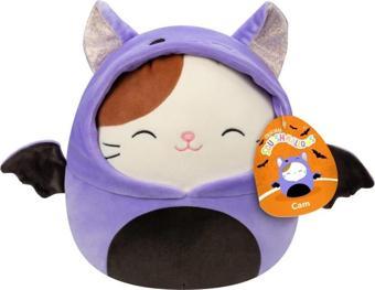 Neco Toys SQ-02387 Squshmallow Mor Yarasa Kostümlü Kedi Cam 20 cm