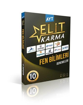 Elit Karma Yayınları Ayt Fen Bilimleri 10 Branş Deneme - Elit Karma Yayınları