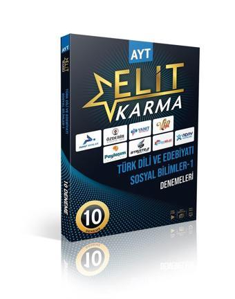 Elit Karma Yayınları Ayt Türk Dili Ve Edebiyatı Sosyal Bilimler-1 10 Branş Denemeleri - Elit Karma Yayınları