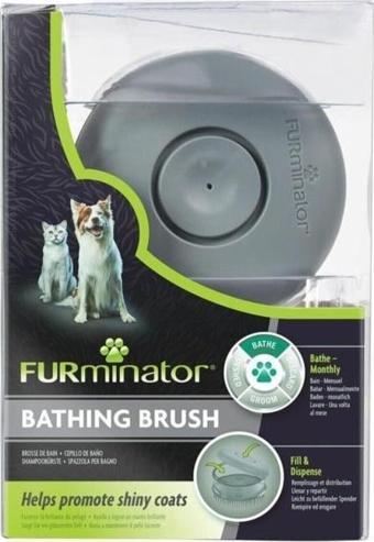 Furminator Kedi Ve Köpek Banyo Fırçası Şampuan Hazneli