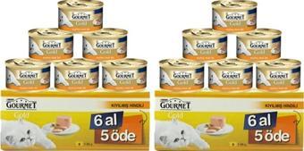 Gourmet Gold Kıyılmış Hindi Etli Kedi Konservesi 85 Gr 12 Al 10 Öde