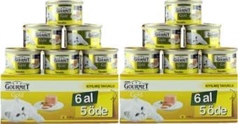 Gourmet Gold Kıyılmış Tavuk Etli Kedi Konservesi 85 Gr 12 Al 10 Öde