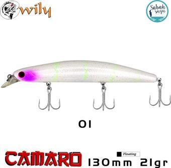 Wily Camaro 130F 13 cm 21 gr No:01 Maket Balık