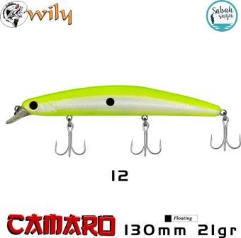 Wily Camaro 130F 13 cm 21 gr No:12 Maket Balık