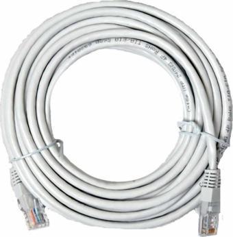 Ata Elektronik 10mt 10 Metre Cat5 Cat 5 Modem Bilgisayar Pc Ara Ethernet Internet Kablo Hazır Pressli Fabrikasyon