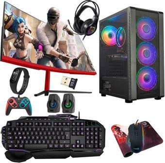 Turbox Tx4164 i5 6400 16GB Ram 1TB SSD 4GB GTX1050Ti GDDR5 27 inç Curved Oyun Bilgisayarı