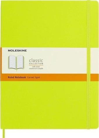 Moleskine Notebook Xl Rul Soft Lemon Green