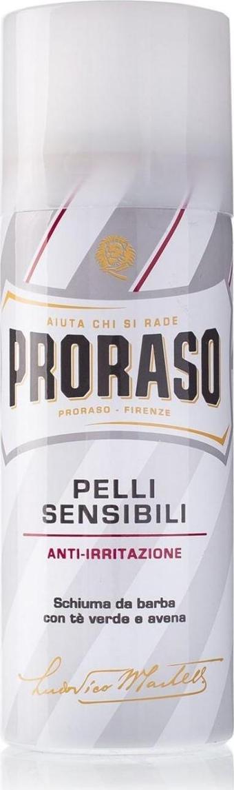 Proraso Seyahat Boyu Tıraş Köpüğü Yeşil Çay Özlü 50ml