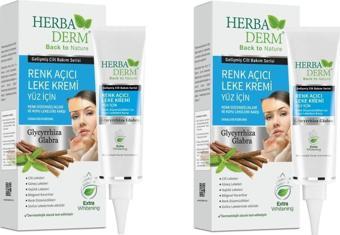 Herbaderm Renk Açıcı Leke Yüz Kremi spf 30 55ml x 2 adet