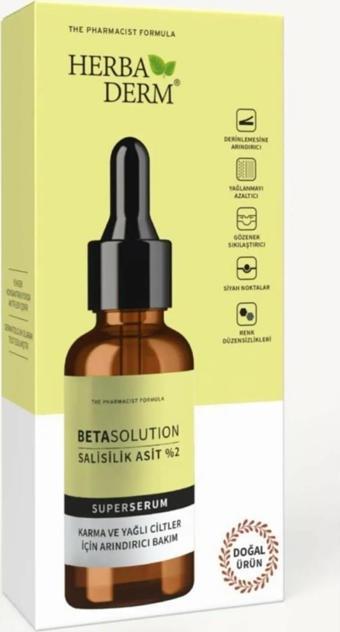 Herbaderm Superserum Salısılıkasıt Aknelı Ve Yağlı Cilt 30 ml