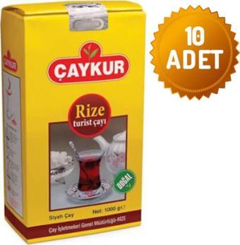 Çaykur Rize Turist Siyah Dökme Çay 10 x 1 KG