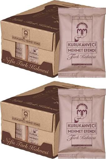 Kurukahveci Mehmet Efendi 50 x 100 G 50 adet Türk Kahvesi