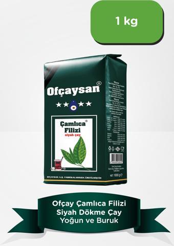 Ofçay Çamlıca Filiz Siyah Dökme Çay 1 Kg